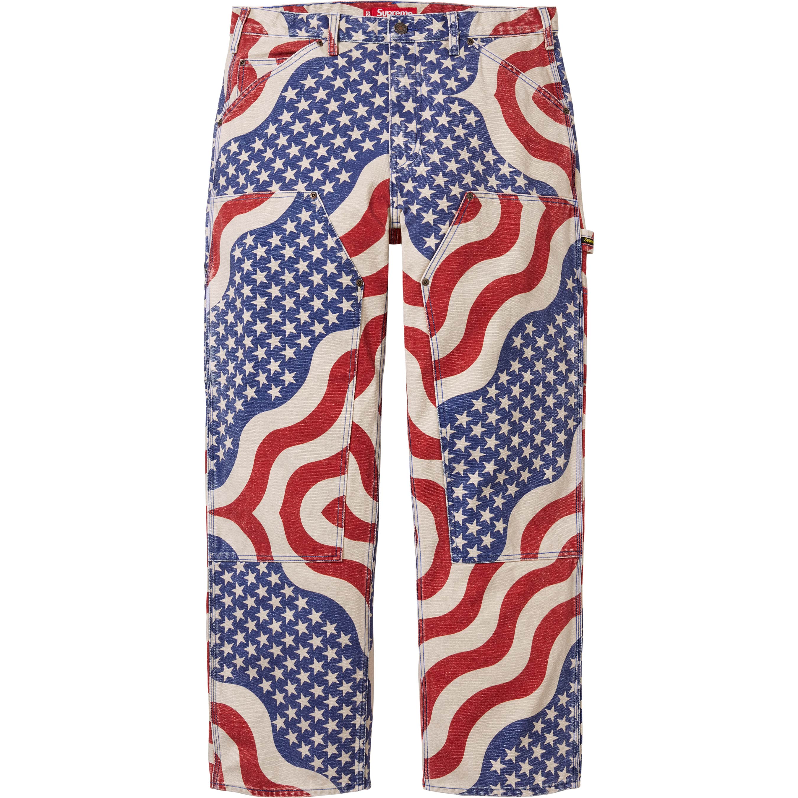 Flag Double Knee Painter Pant view 8